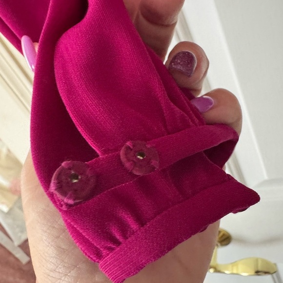 💥2pc Tahari ‘Oprah’ Fuchsia Blazer and Skirt Ensemble - Picture 5 of 14